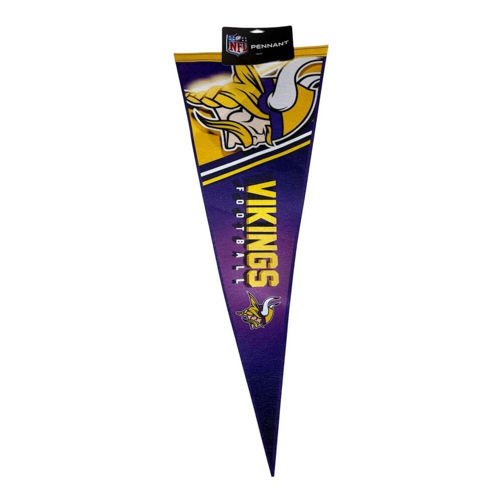 Minnesota Vikings 12x30 Soft Felt Pennant